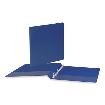 UNIVERSAL Slant D-Ring View Binder, 3 Rings, 1.5" Capacity, 11 x 8.5, Navy Blue 1147